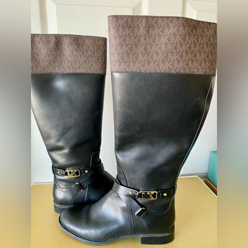 Michael Kors tall boots with box. Worn only a couple of times. Like new.